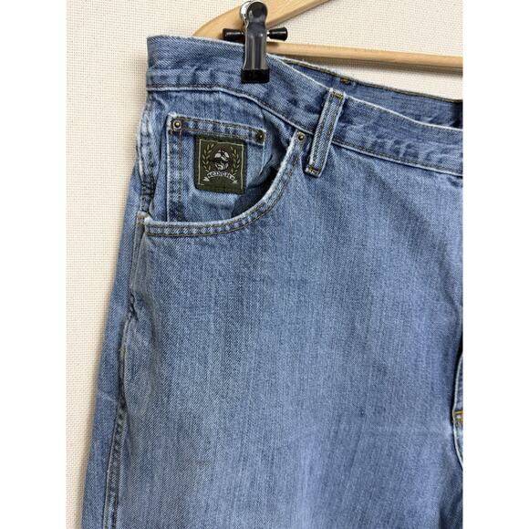 Cinch Jeans Men's Size 42 x 34 Denim 5 Pocket Western Work Jeans Distressed - Picture 2 of 16